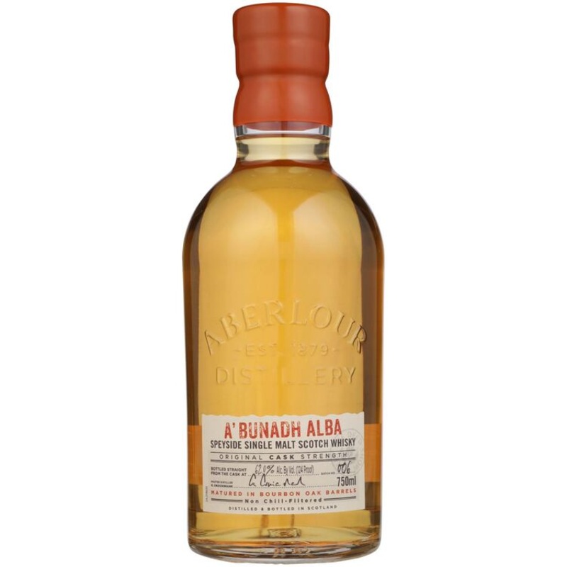 Aberlour Single Malt Scotch A'Bunadh Alba Original Cask Strength 121.8 750Ml