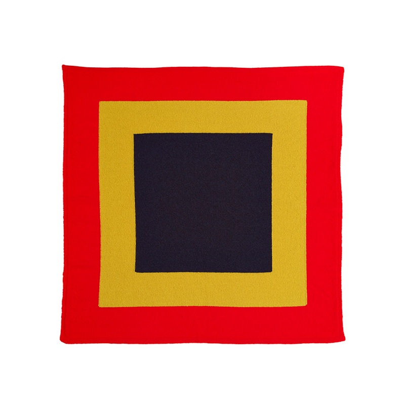Concentric Squares Neckerchief Scarlet Concentric Squares Neckerchief Scarlet