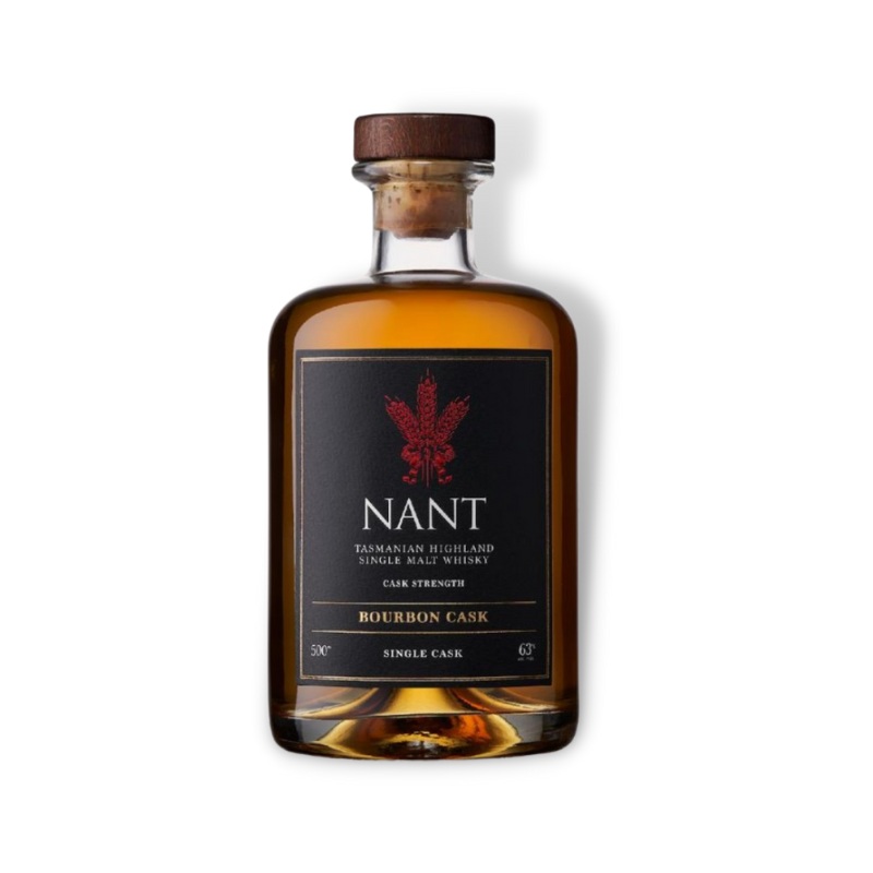 Nant Bourbon Cask Strength Single Malt Whisky 500ml (ABV 63%)