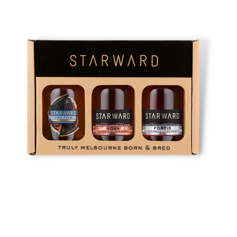 Starward Whisky Gift Pack 3 x 200ml