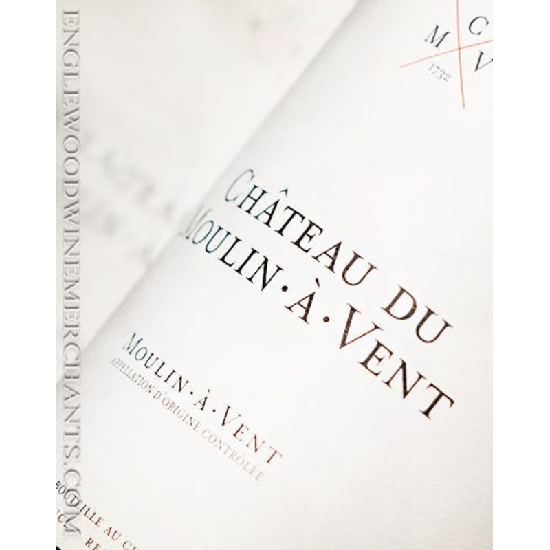 2018 Chateau du Moulin-a-Vent, Moulin-a-Vent, Beaujolais
