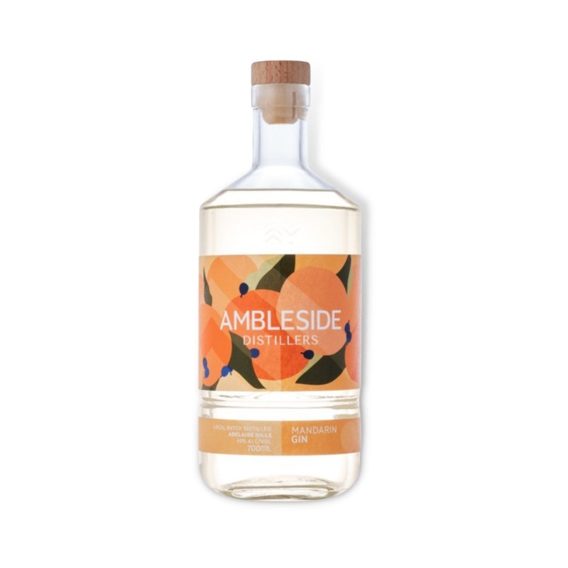 Ambleside Distillers Mandarin Gin 700ml (ABV 40%)