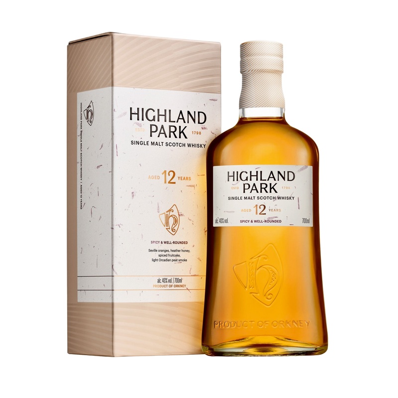 Highland Park 12 Year Old Single Malt Scotch Whiskey 750ml