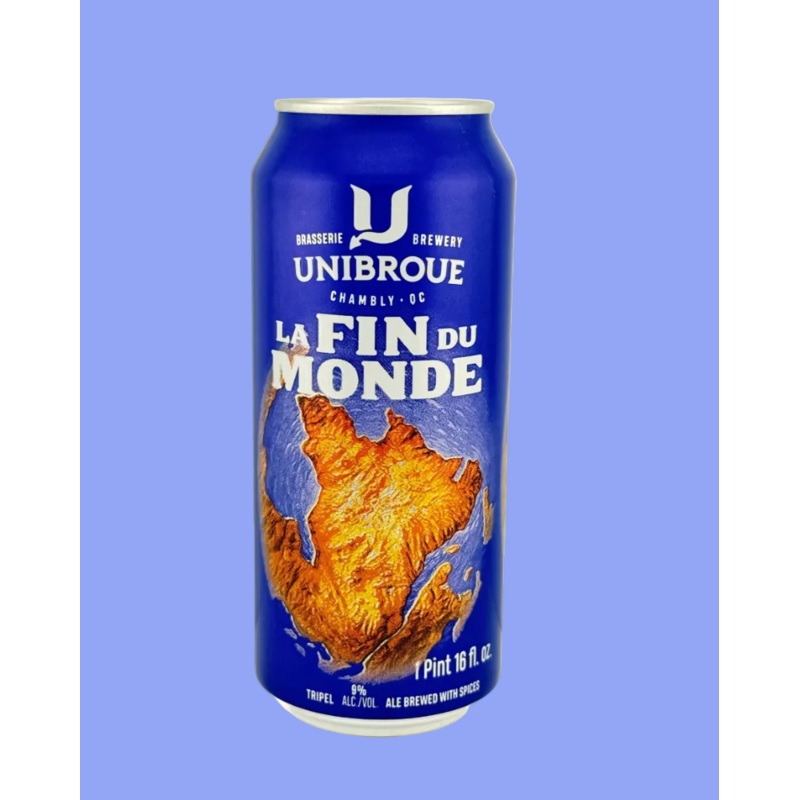 Unibroue La Fin Du Monde Single Can 16 oz
