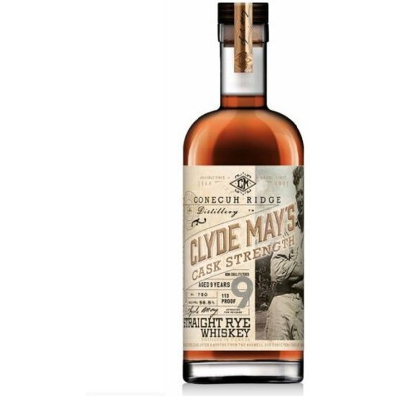 Clyde May'S Canadian Rye Whisky Cask Strength 9 Yr 113 750Ml