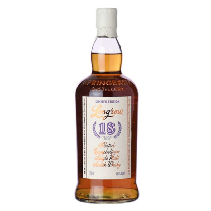 Longrow 18 Year Old single Malt Scotch Whisky