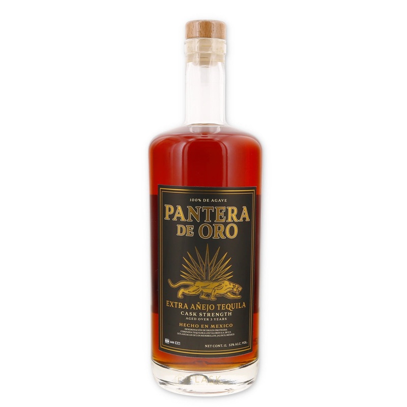 Pantera De Oro Extra Anejo Tequila Cask Strength 106 Proof 1 Liter