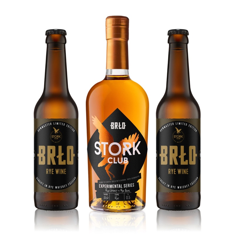 STORK CLUB EXPERIMENTAL SERIES RYE WHISKEY - BRLO EDITION & BRLO RYE WINE