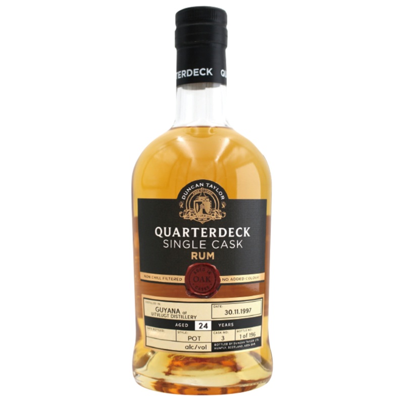 1997 Duncan Taylor Uitvlugt 24 Year Old Cask #4 Rum 700ml