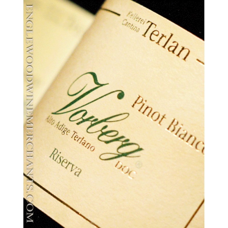 2021 Terlano "Vorberg" Pinot Bianco Riserva Alto Adige, 1.5L Magnum