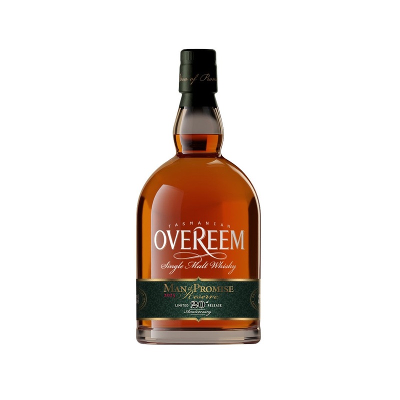 Overeem Man of Promise Reserve 2025 Tasmanian Single Malt Whisky 700ml (ABV 46%)