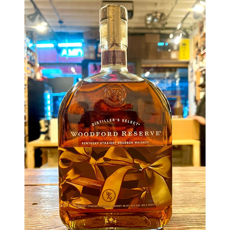 Woodford Reserve Bourbon Limited Edition Holiday Bottle 1L