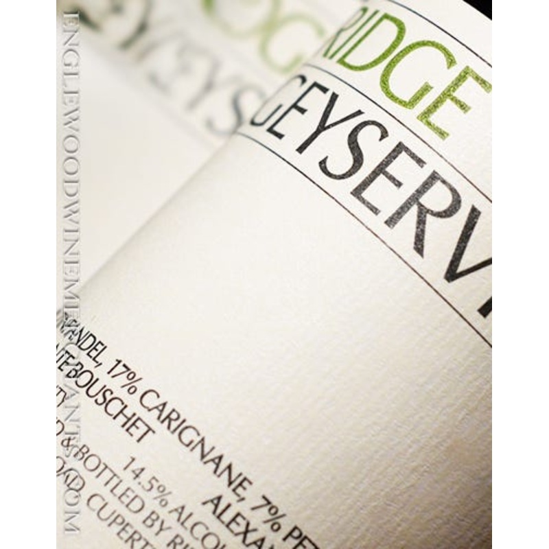 2023 Ridge, "Geyserville" Zinfandel Alexander Valley 375ml