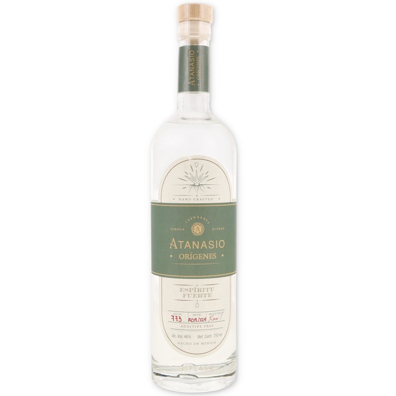 Atanasio Origines Tequila Blanco 92 Proof