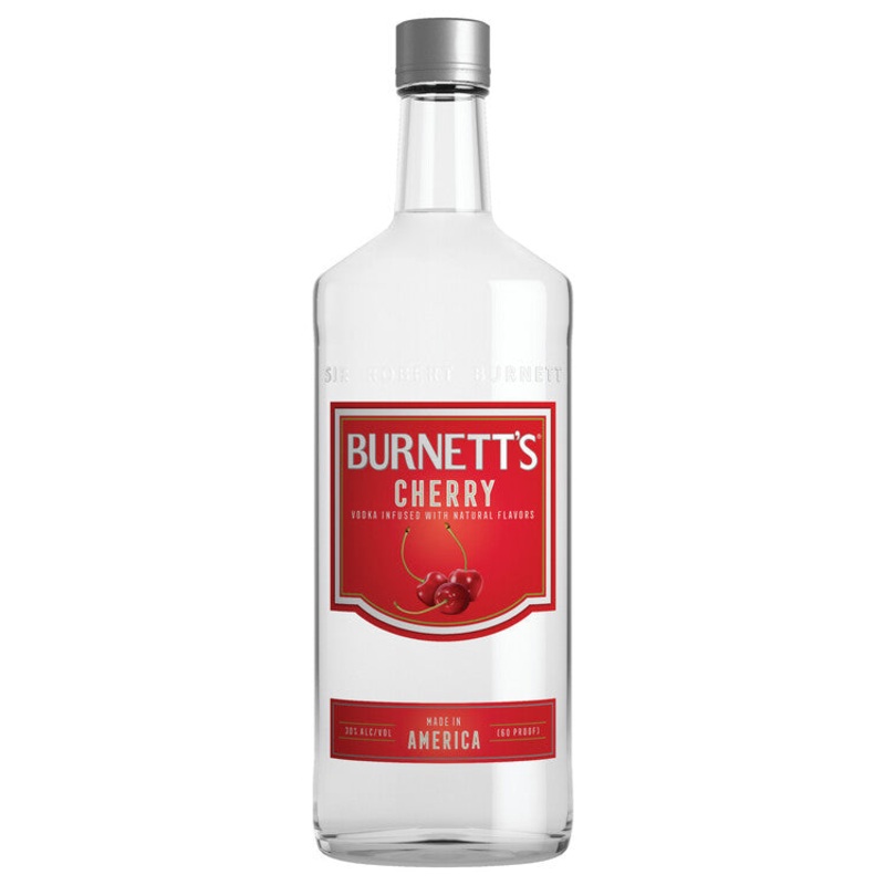 Burnett'S Cherry Flavored Vodka 60 1L