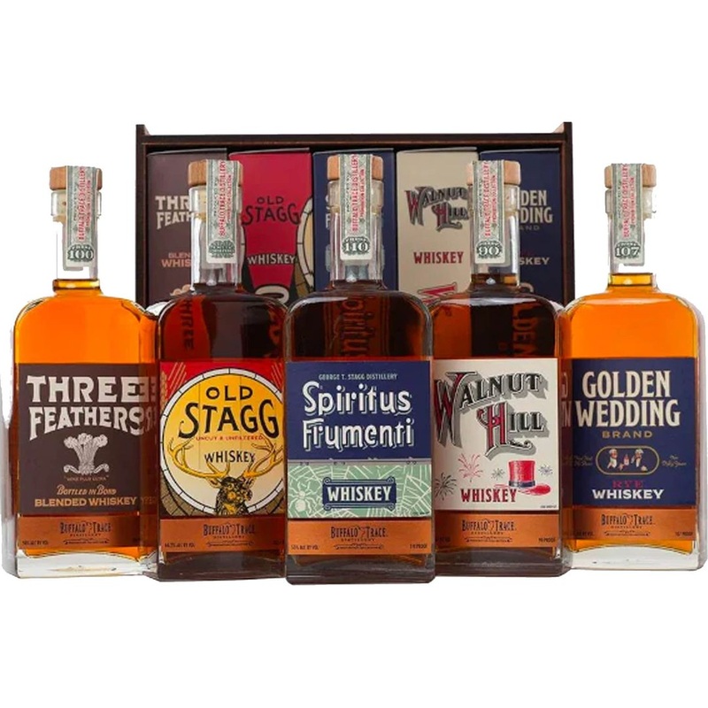 Buffalo Trace Batch 1 Prohibition Collection 5 x 375 mL