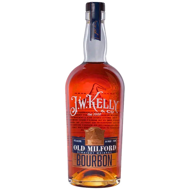 J.W. Kelly Old Milford Bourbon