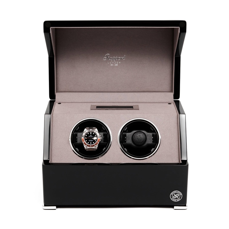 Perpetua III Duo Watch Winder - Black Black