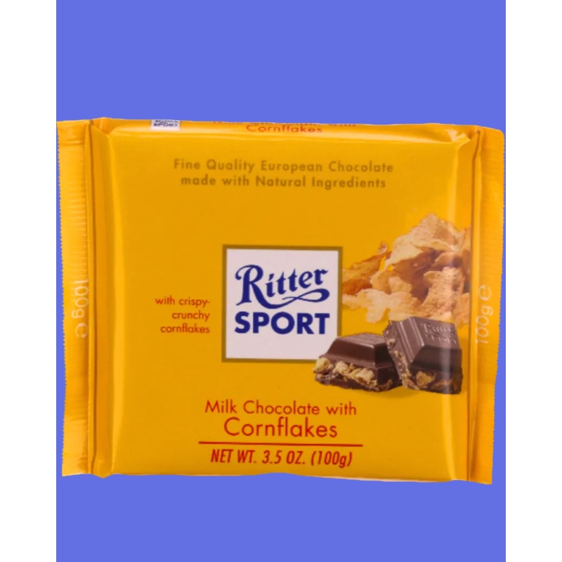 Ritter Sport - Milk Chocolate & Corn Flakes