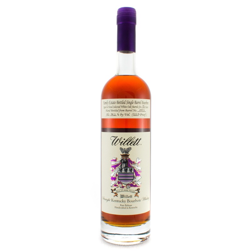 Willett Family Estate Single Barrel 15 Years Kentucky Straight Bourbon Whiskey