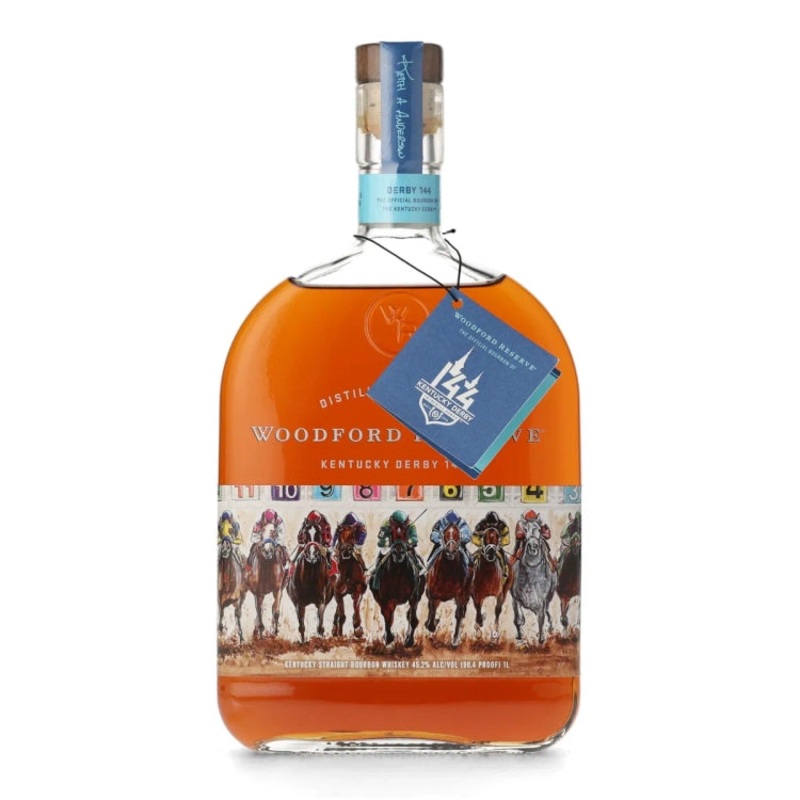 2018 Woodford Reserve Kentucky Derby 144th Edition Straight Bourbon Whiskey 1Lt