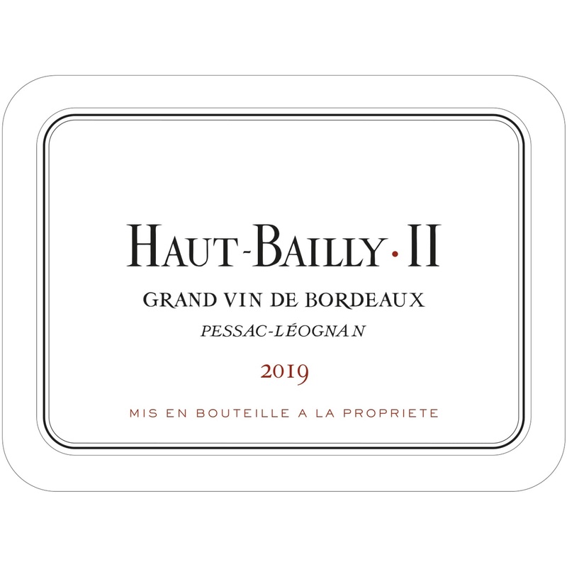 Chateau Haut-Bailly II 2019
