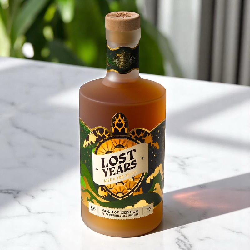 Gold Spiced Rum with Caramelised Banana