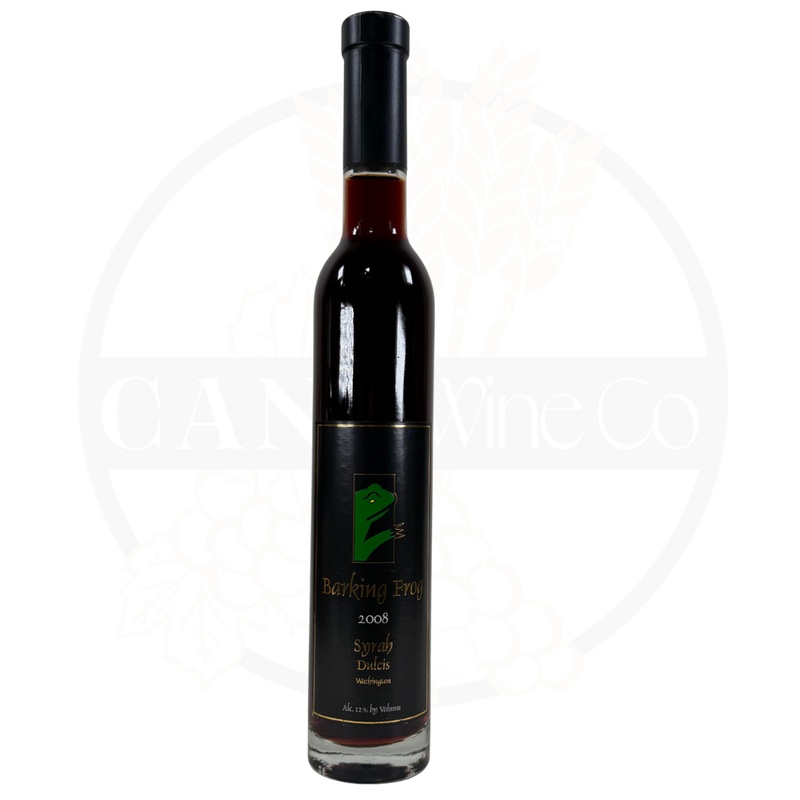 2008 Barking Frog Winery Dulcis Syrah 375ml