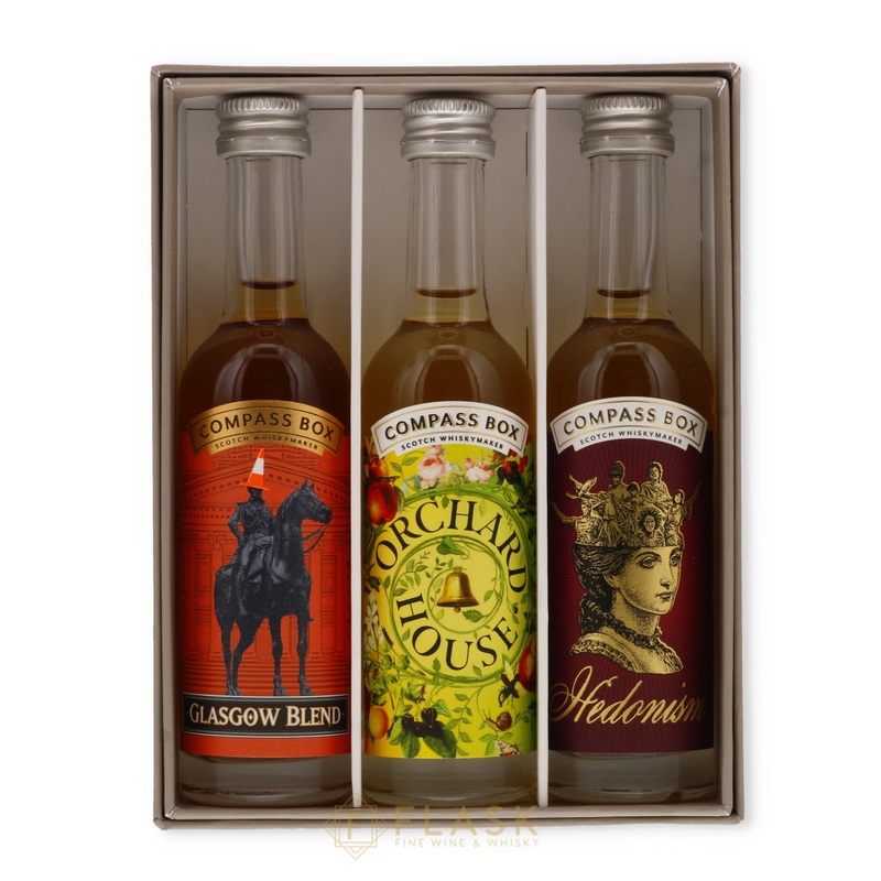 Compass Box The Blenders Collection 3 x 50ml Glasgow Orchard House Hedonism