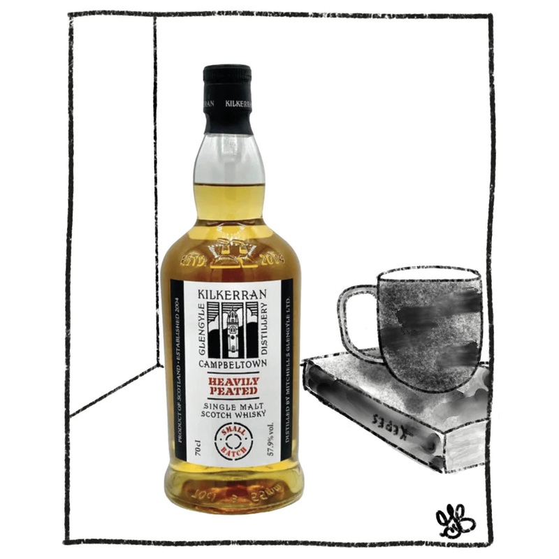 KILKERRAN HEAVILY PEATED 700ML 58.4% ABV