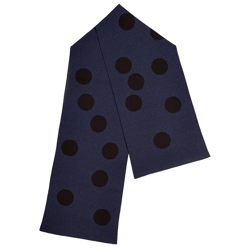 Spot Scarf Cosmos & Black Spot Scarf Cosmos & Black