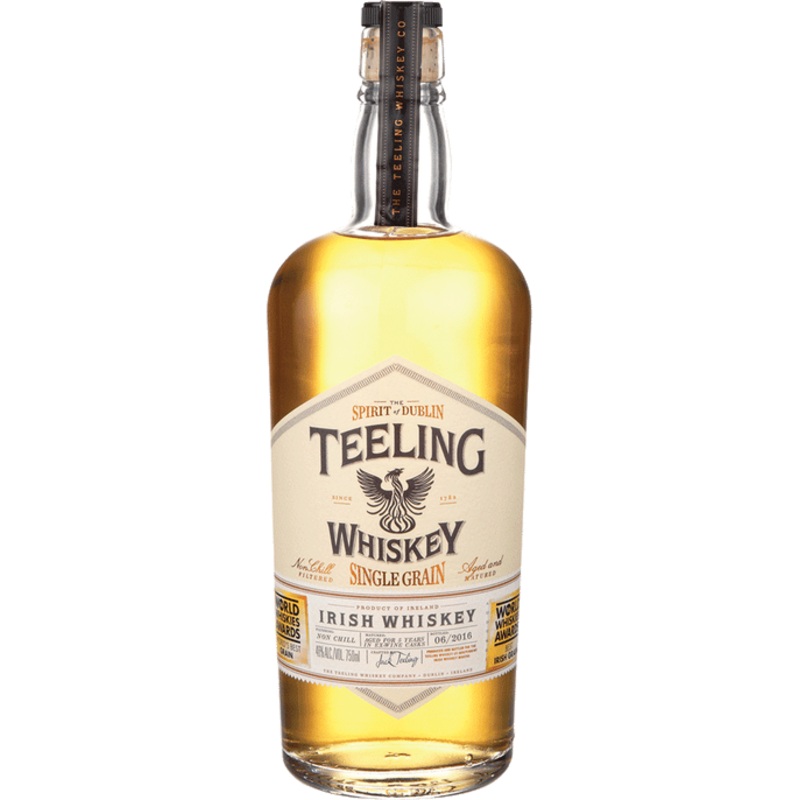 TEELING SINGLE GRAIN IRISH WHISKEY 5 YR