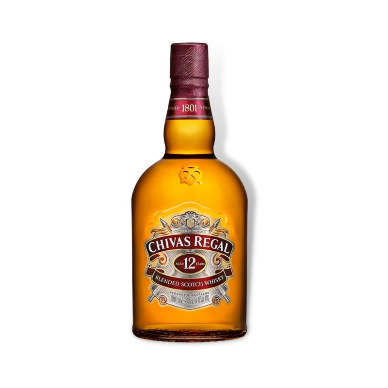 Chivas Regal 12YO Blended Scotch Whisky 700ml / 1ltr (40% ABV)