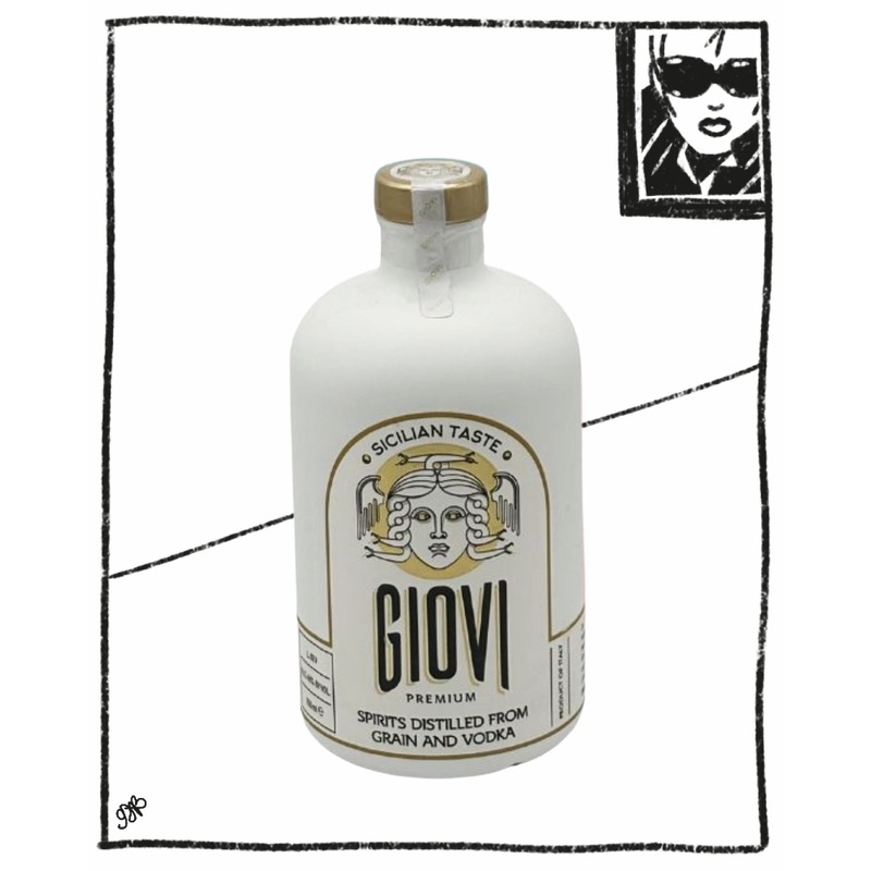 GIOVI SICILIAN VODKA 700ML 40% ABV