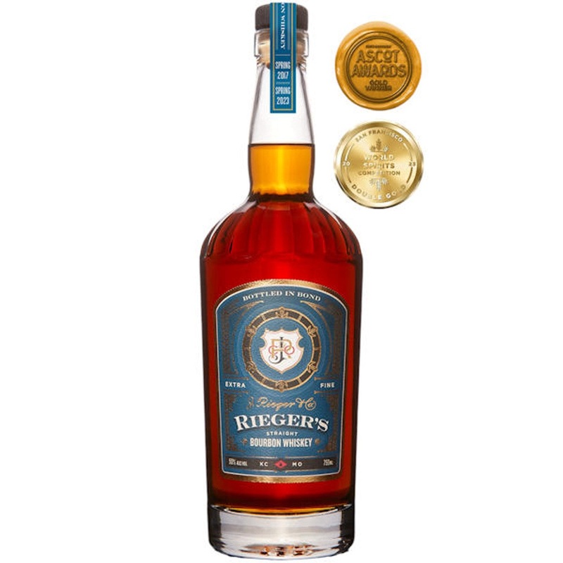 J. Rieger & Co. Extra Fine Bottled In Bond Straight Bourbon Whiskey