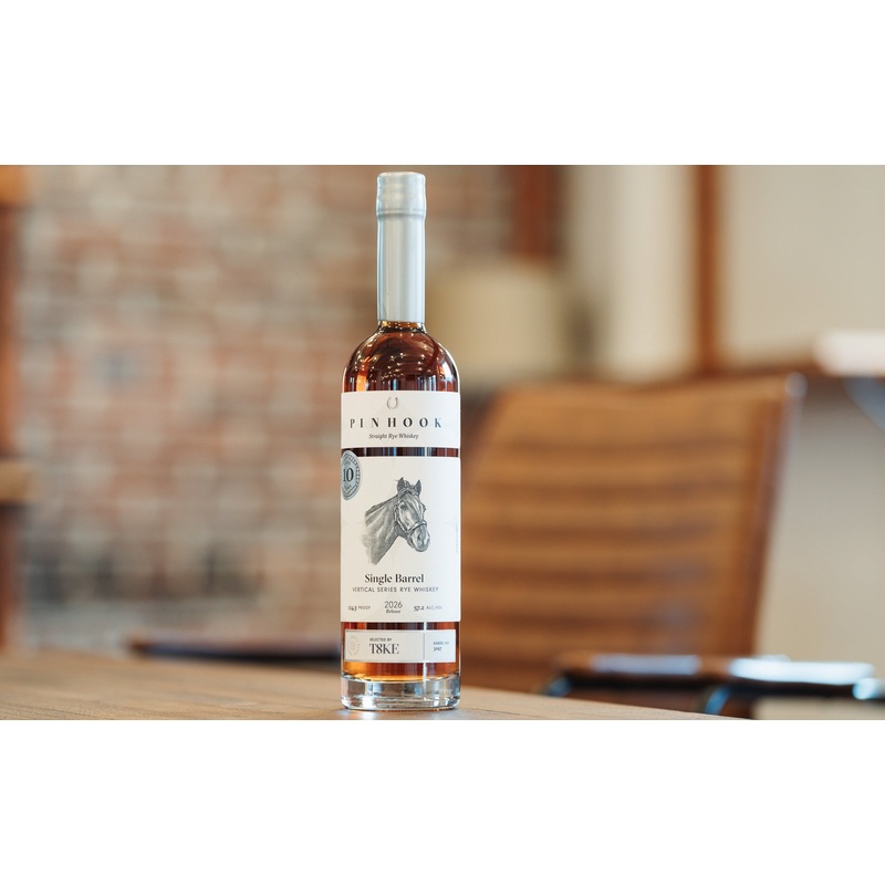 Pinhook Vertical Series 10 Year Rye Whiskey Single Barrel - Selected by T8KE