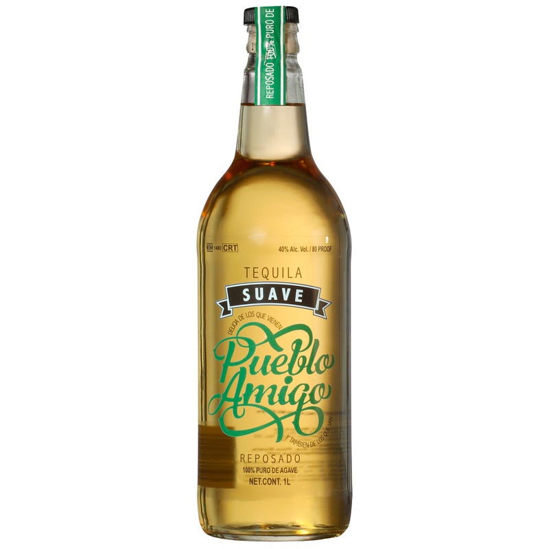 Pueblo Amigo Reposado Tequila Suave - 1 Liter