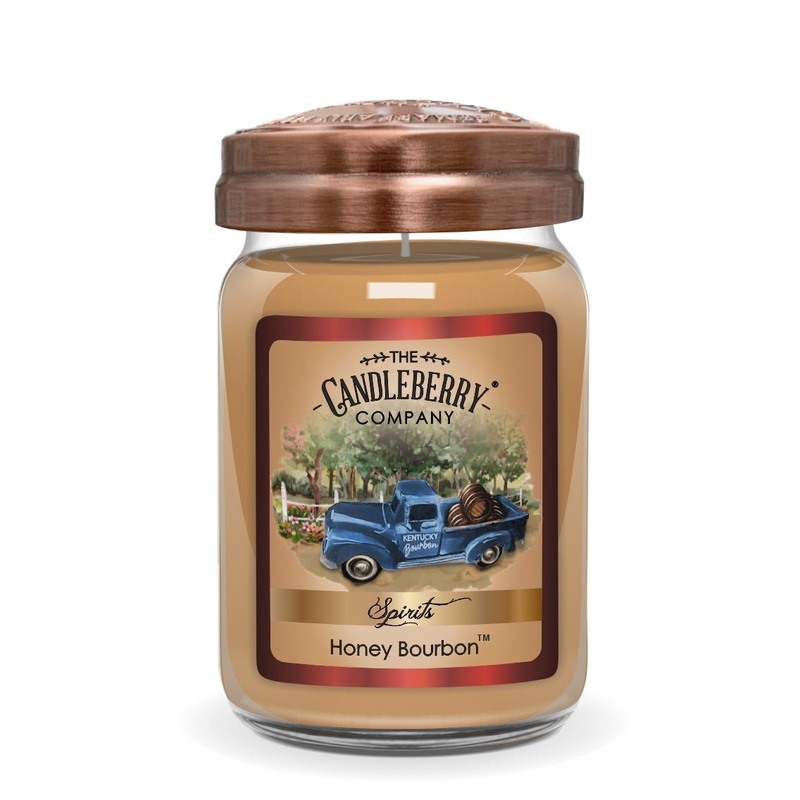 SPIRITS - Honey Bourbon, Large Jar Candle (Collective)