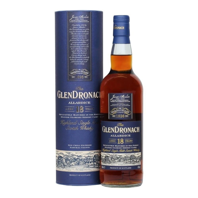 The GlenDronach Allardice 18 Years Highland Single Malt Scotch Whisky