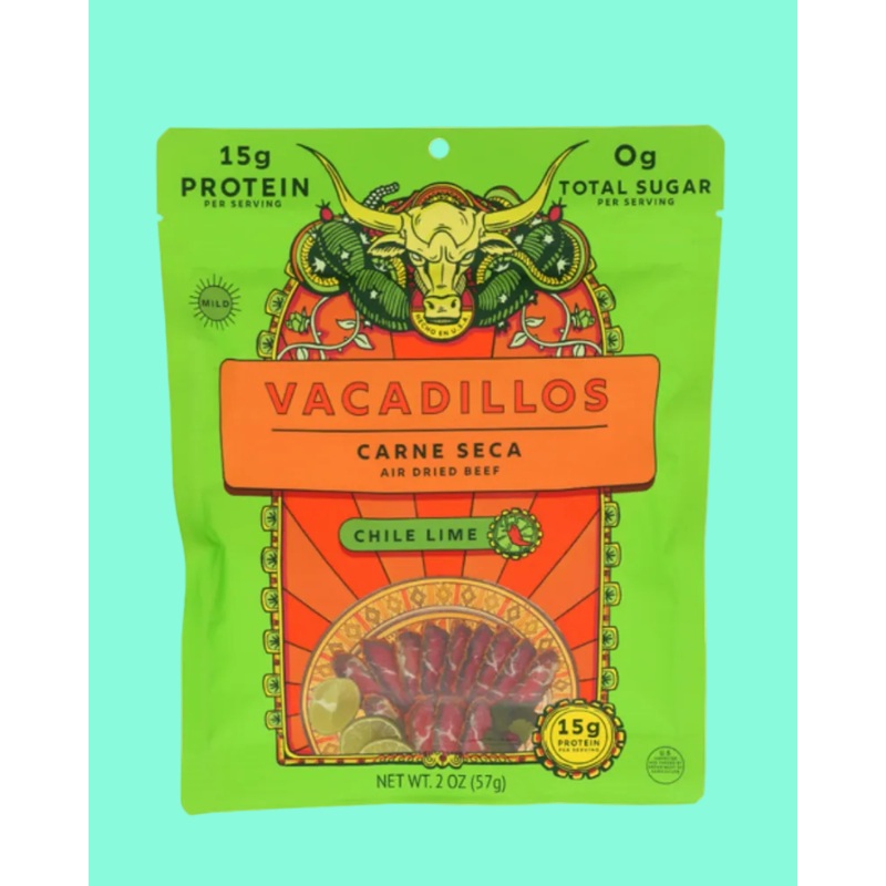 Vacadillos Carne Seca Chili Lime Jerky