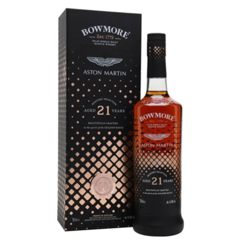 Bowmore Aston Martin Masters Selection 21 Year Old Single Malt Scotch Whisky 700ml