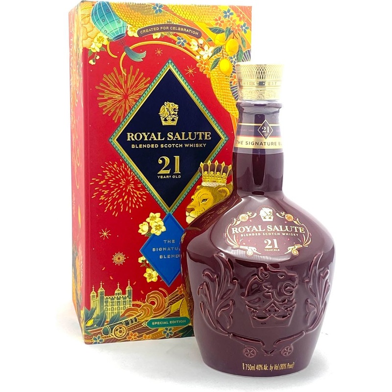 Chivas Regal Royal Salute 21 Year "Chinese New Year 2022" Scotch Whisky 750 mL