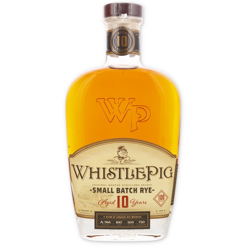 WhistlePig 10 Year Old 100 Proof Rye Whiskey