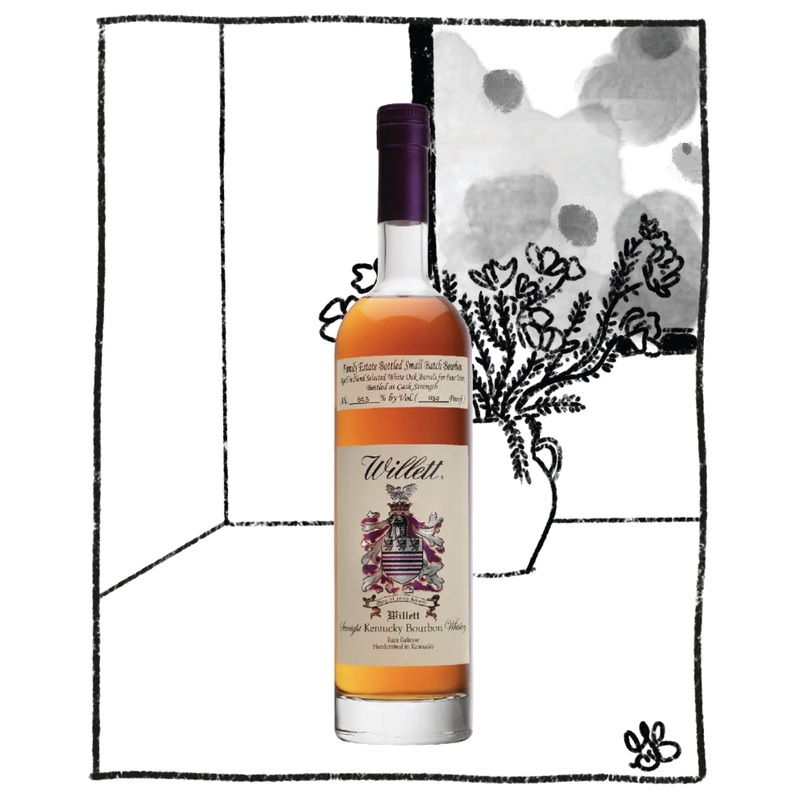 WILLETT FAMILY ESTATE BOURBON 4YR 750ML 62.5% ABV