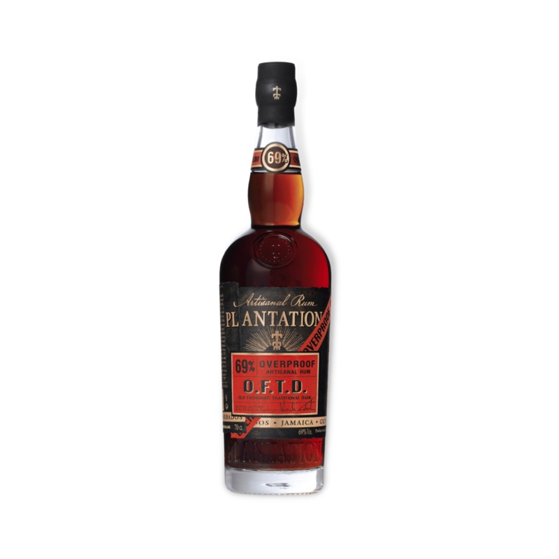 Plantation O.F.T.D Overproof Artisanal Rum 1ltr / 700ml (ABV 69%)