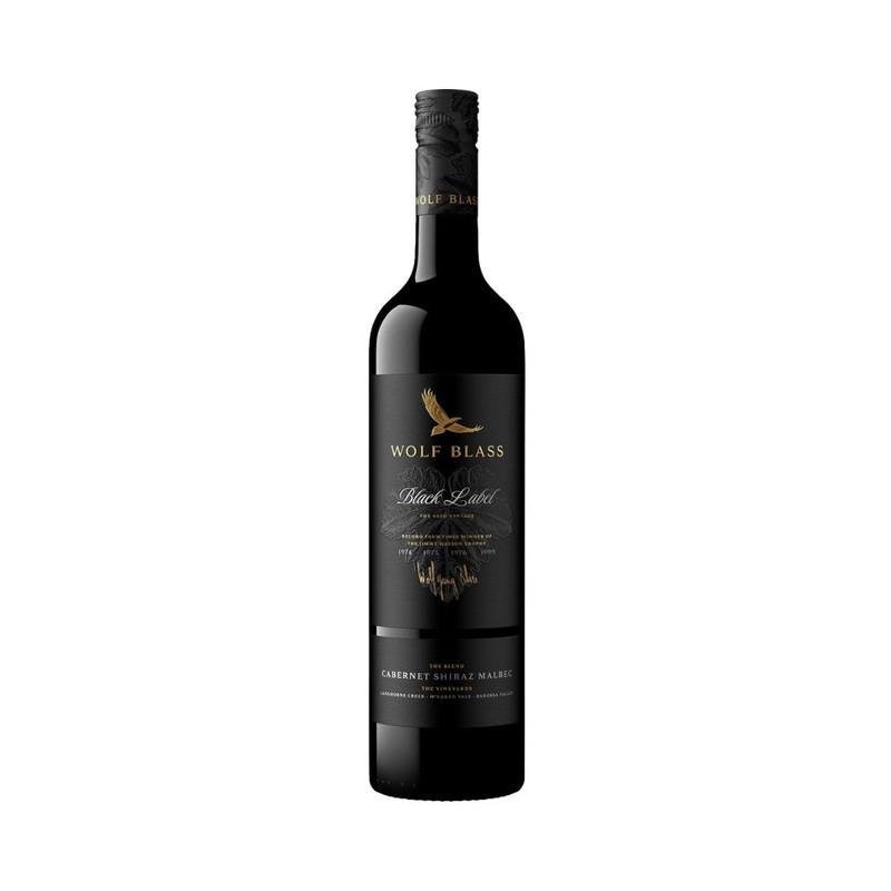 Wolf Blass Black Label Cabernet Shiraz Malbec (2016) 750ml (ABV 14%)
