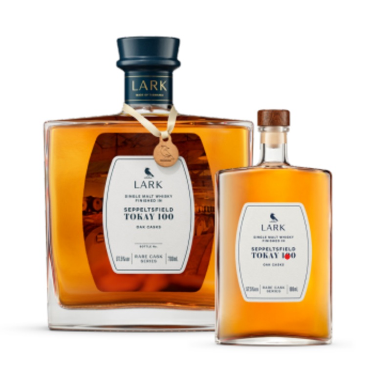 Lark Tokay 100 Rare Cask Release (2022) Single Malt Whisky 700ml + 100ml (ABV 57.5%)