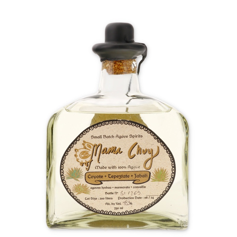 Mama Chuy Coyote Tepeztate Jabali Mezcal Ensamble 750ml