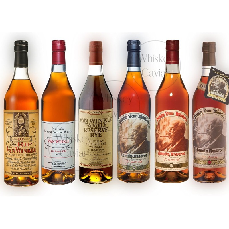 Pappy Van Winkle Complete Family Vertical Bundle 750 mL