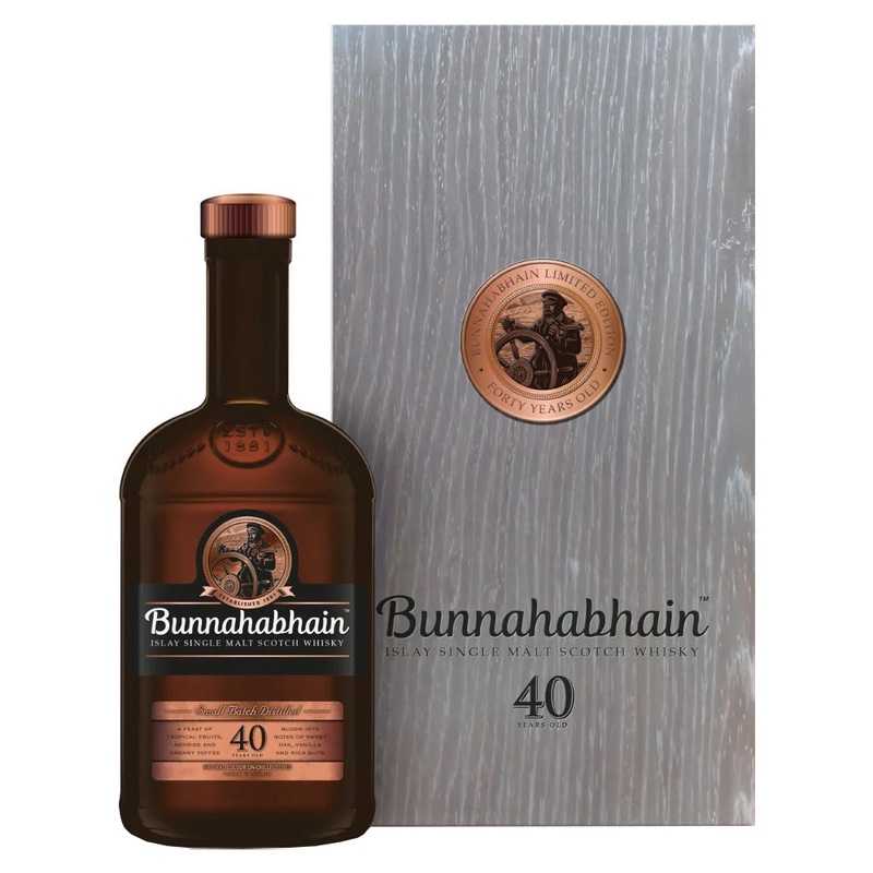 Bunnahabhain 40yr Single Malt Scotch